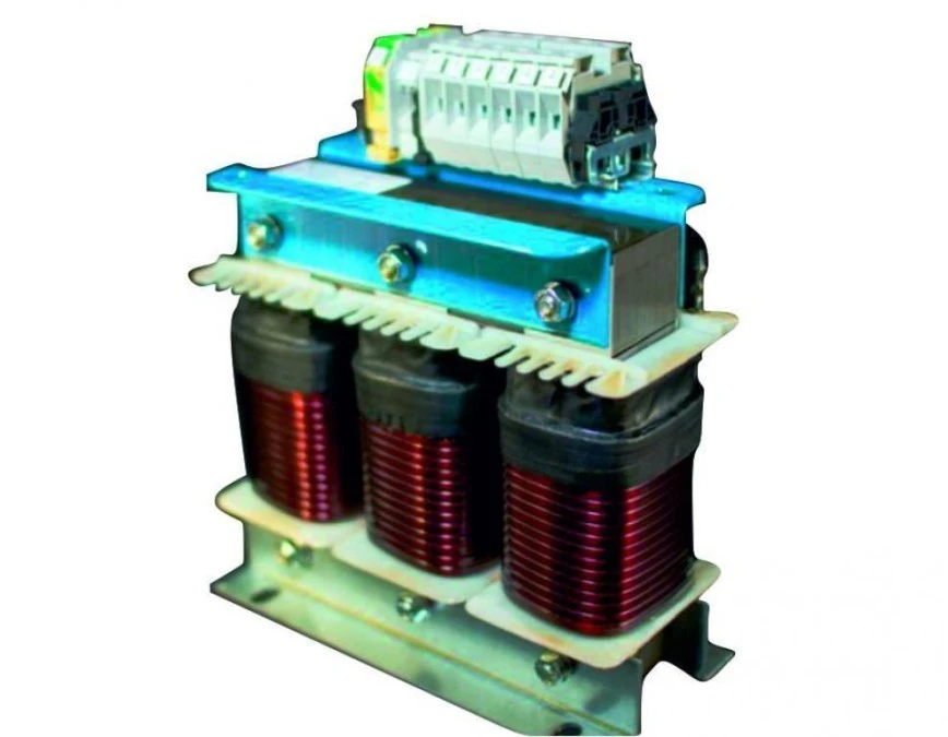 Dławik odstrajający Inducto 3 fazowy INF 20kVar, 50Hz, 480V, 14 (Cu) INF 14‑20‑480