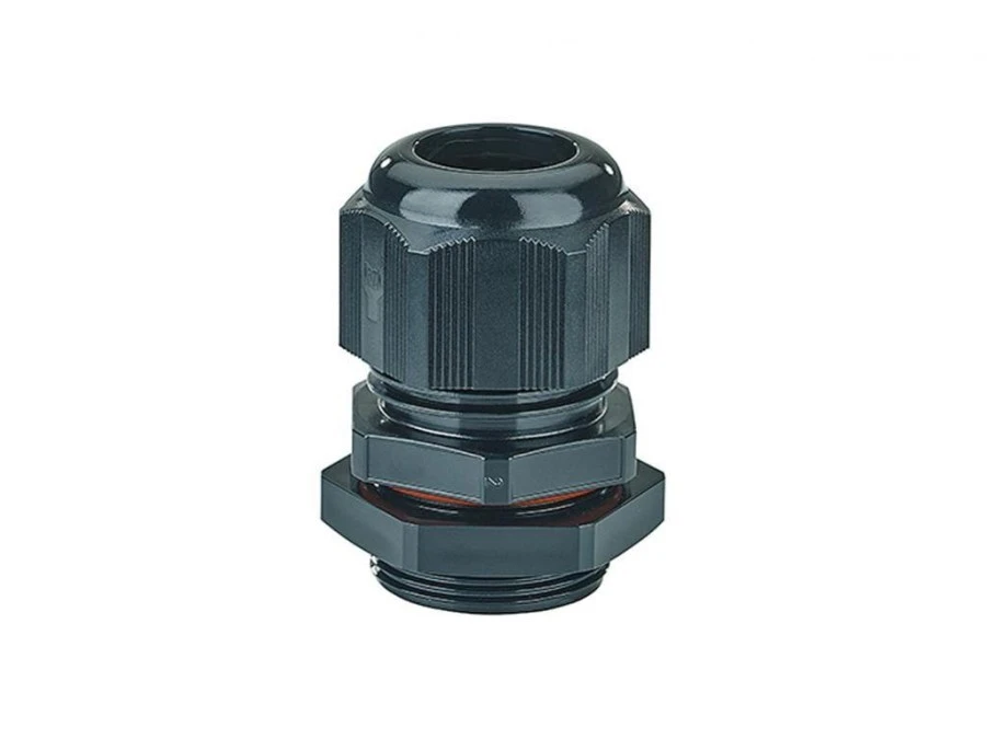 Dławnica skręcana ATEX do stref 2 i 22 M32 IP66 średnica kabla 14‑21 mm czarna AXM 32