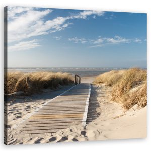 Feeby Obraz na płótnie Plaża Morze Północne Wydmy 423489 Feeby Obraz na płótnie Plaża Morze Północne Wydmy 423489