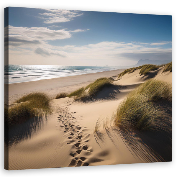 Feeby Obraz na płótnie, Plaża Morze Wydma 60x60 397251