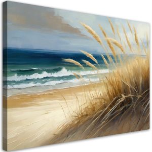 Feeby Obraz na płótnie, Plaża Natura Krajobraz 90×60 395990 Feeby Obraz na płótnie, Plaża Natura Krajobraz 90×60 395990