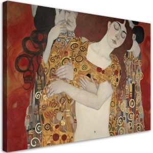 Feeby Obraz na płótnie, Pocałunek kobiet abstrakcja – G. Klimt 120×80 424914 Feeby Obraz na płótnie, Pocałunek kobiet abstrakcja – G. Klimt 120×80 424914