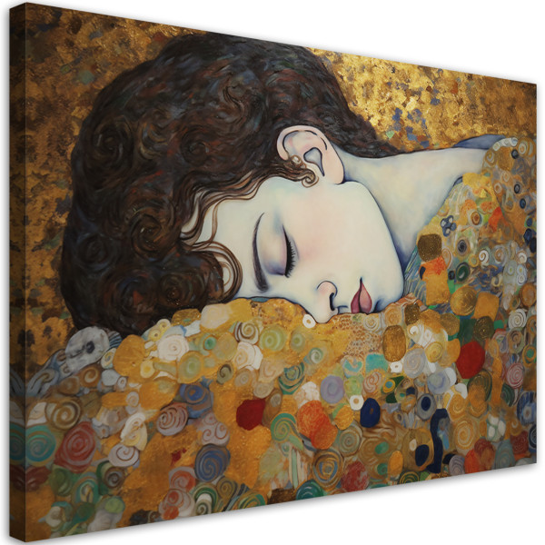 Feeby Obraz na płótnie, Portret kobiety - G. Klimt 120x80 423637