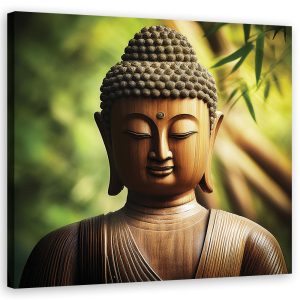 Feeby Obraz na płótnie, Posąg Buddy Zen 30×30 396677 Feeby Obraz na płótnie, Posąg Buddy Zen 30×30 396677