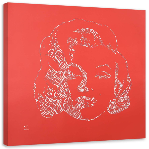 Feeby Obraz na płótnie Postać Marilyn Monroe 40x40 405345