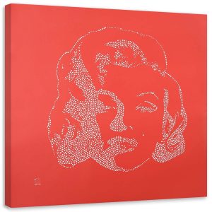 Feeby Obraz na płótnie Postać Marilyn Monroe 60×60 405115 Feeby Obraz na płótnie Postać Marilyn Monroe 60×60 405115