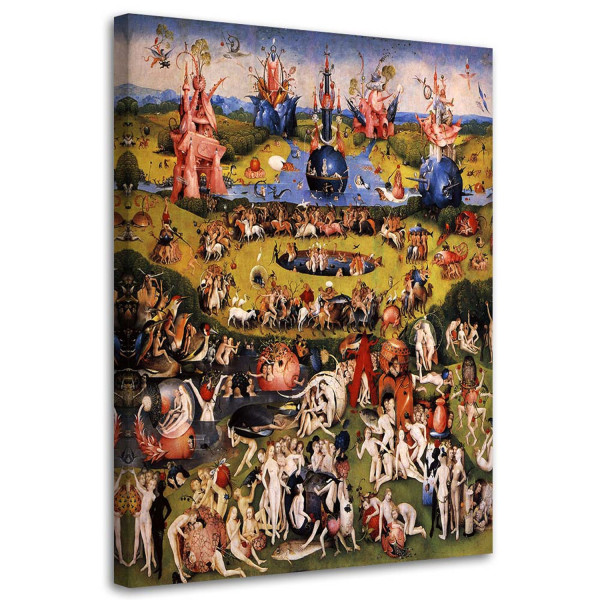 Feeby Obraz na płótnie Rajski Ogród H. Bosch 70x100 389629