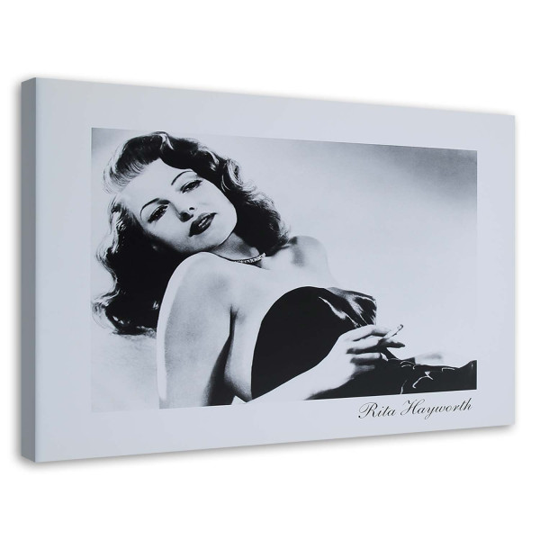 Feeby Obraz na płótnie Rita Hayworth portret diwy 90x60 389132