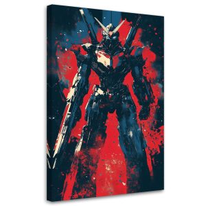 Feeby Obraz na płótnie, Robot Mech Abstrakcja 60×90 776958 Feeby Obraz na płótnie, Robot Mech Abstrakcja 60×90 776958