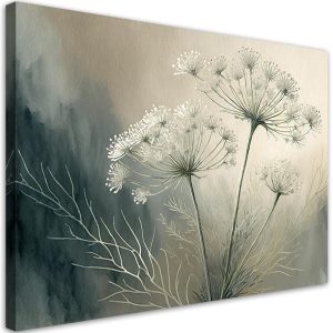 Feeby Obraz na płótnie, Roślinna abstrakcja botaniczna 90×60 396621 Feeby Obraz na płótnie, Roślinna abstrakcja botaniczna 90×60 396621