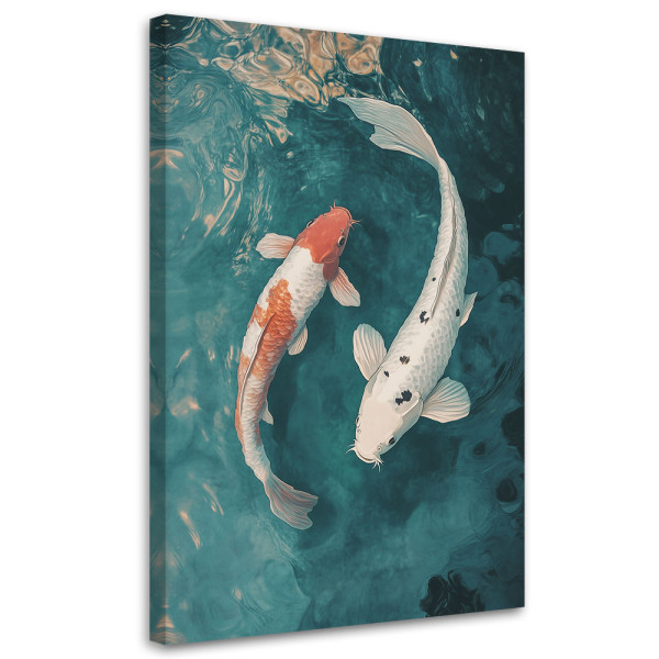 Feeby Obraz na płótnie, Ryby Koi Japońskie 60x90 776552