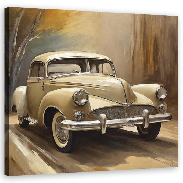 Feeby Obraz na płótnie, Samochód retro vintage 30x30 485151