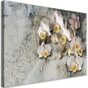 Feeby Obraz na płótnie, Słoneczne orchidee kwiaty 90×60 325614 Feeby Obraz na płótnie, Słoneczne orchidee kwiaty 90×60 325614