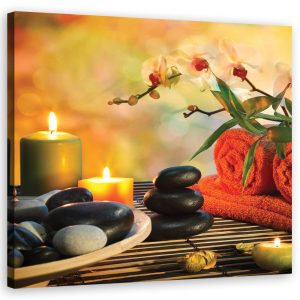 Feeby Obraz na płótnie, Spa Kamienie Zen 40×40 322269 Feeby Obraz na płótnie, Spa Kamienie Zen 40×40 322269