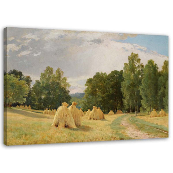 Feeby Obraz na płótnie Stogi siana I. I. Szyszkin 90x60 392899
