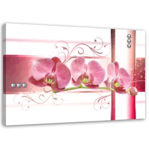 Feeby Obraz na płótnie Storczyki orchidea abstrakcja 120×80 403949 Feeby Obraz na płótnie Storczyki orchidea abstrakcja 120×80 403949