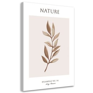 Feeby Obraz na płótnie, Suche liście – Natura 70×100 416915 Feeby Obraz na płótnie, Suche liście – Natura 70×100 416915