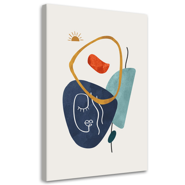 Feeby Obraz na płótnie, Symbole i kształty boho 40x60 421625