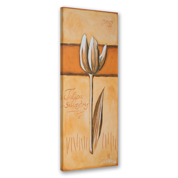 Feeby Obraz na płótnie, Tulipan malowany 50x150 426798