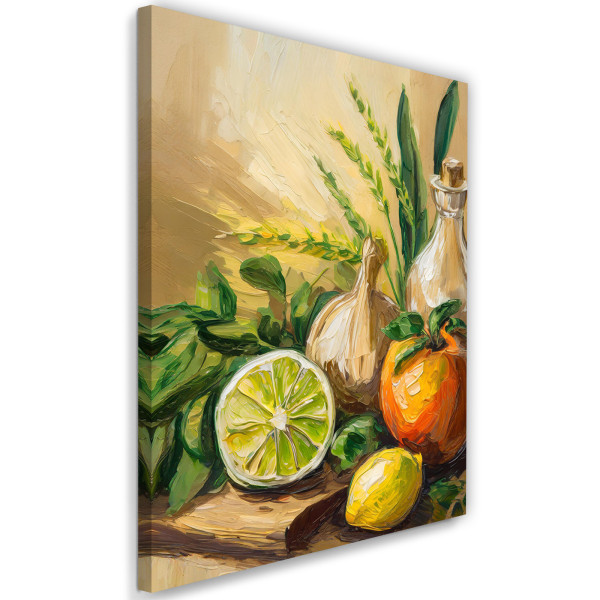 Feeby Obraz na płótnie, Warzywa Owoce Żywność 60x90 485615