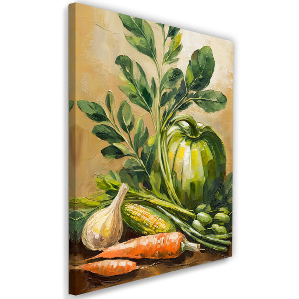Feeby Obraz na płótnie, Warzywa w kuchni 80x120 488638