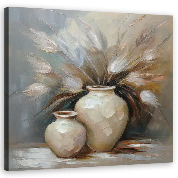 Feeby Obraz na płótnie, Wazon Vintage Martwa Natura 30x30 398738