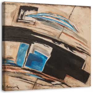 Feeby Obraz na płótnie Wichura abstrakcjonizm 40×40 404417 Feeby Obraz na płótnie Wichura abstrakcjonizm 40×40 404417