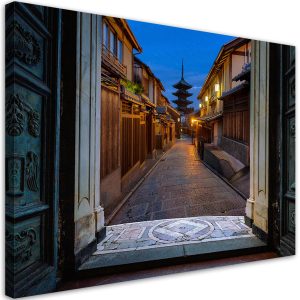 Feeby Obraz na płótnie, Widok na Miasto Nocą Japonia 90×60 484905 Feeby Obraz na płótnie, Widok na Miasto Nocą Japonia 90×60 484905