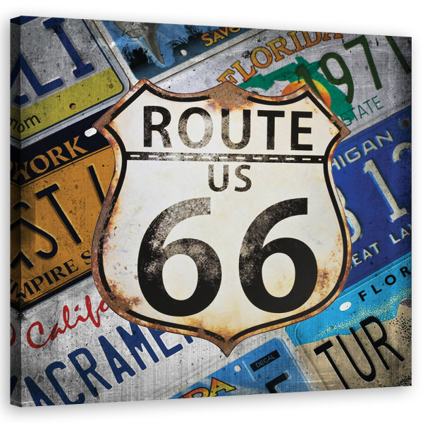 Feeby Obraz na płótnie Z napisami - Kolorowy 418199