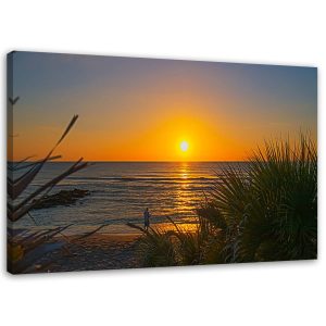 Feeby Obraz na płótnie Zachód słońca pejzaż natura 60×40 404333 Feeby Obraz na płótnie Zachód słońca pejzaż natura 60×40 404333