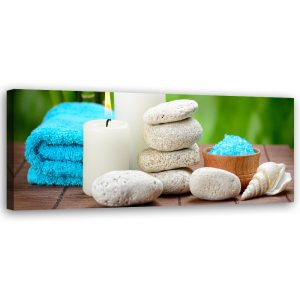 Feeby Obraz na płótnie, Zen Spa Bambus 90×30 427902