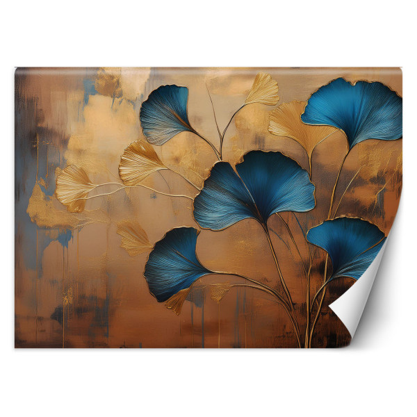 Fototapeta, Kwiaty Ginko Botanika Art Deco 559231