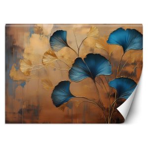 Fototapeta, Kwiaty Ginko Botanika Art Deco 561261