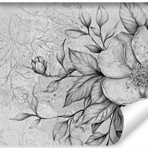 Fototapeta Kwiaty Na Betonie Vintage 208x146cm 213025 Fototapeta Kwiaty Na Betonie Vintage 208x146cm 213025