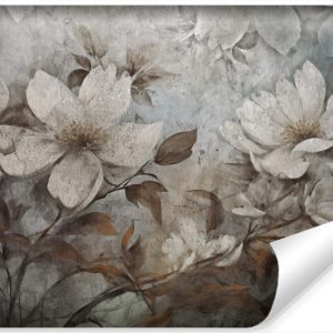 Fototapeta Kwiaty Na Betonie W Stylu Vintage 135x90cm 212949 Fototapeta Kwiaty Na Betonie W Stylu Vintage 135x90cm 212949