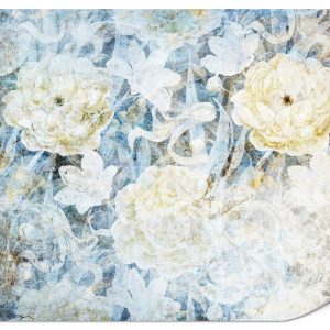 Fototapeta Kwiaty na ścianie w stylu vintage 150x105cm 976174