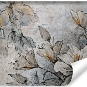 Fototapeta Kwiaty Na Tle Betonu 135x90cm 212655 Fototapeta Kwiaty Na Tle Betonu 135x90cm 212655