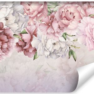 Fototapeta KWIATY Piwonie Do Salonu 104×70.5cm 255456