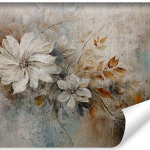 Fototapeta Kwiaty Retro Na Betonie 152.5x104cm 212669 Fototapeta Kwiaty Retro Na Betonie 152.5x104cm 212669