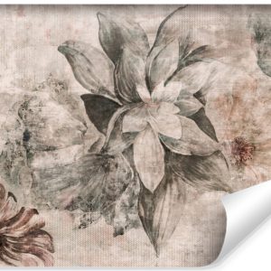 Fototapeta Kwiaty W Stylu Vintage 208x146cm 307095 Fototapeta Kwiaty W Stylu Vintage 208x146cm 307095