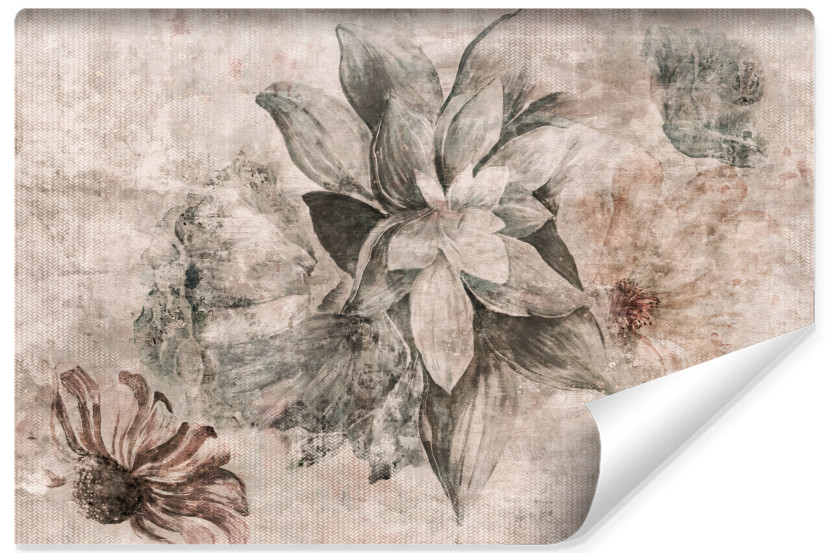 Fototapeta Kwiaty W Stylu Vintage 315x210cm 307182