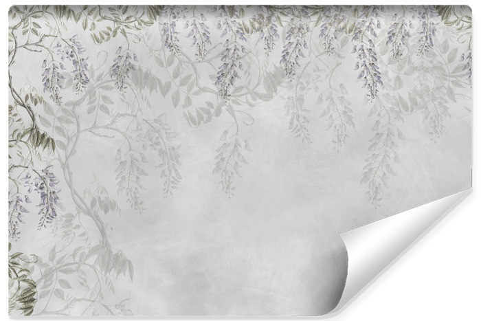 Fototapeta Kwiaty W Stylu Vintage Na Betonie 368x280cm 323730