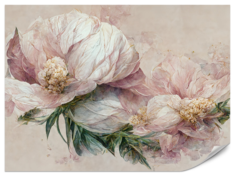 Fototapeta Kwiaty w stylu vintage V4 400x280cm 985498