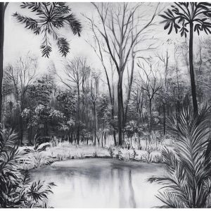 Fototapeta Las Czarno Biały Natura Sypialnia Salon Tapeta Flizelina 350X250 653659 Fototapeta Las Czarno Biały Natura Sypialnia Salon Tapeta Flizelina 350X250 653659