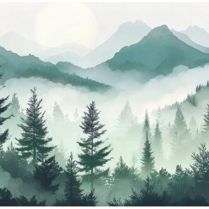 Fototapeta Las Góry Pejzaż Natura Sypialnia Salon Tapeta Flizelina 250X175 653583 Fototapeta Las Góry Pejzaż Natura Sypialnia Salon Tapeta Flizelina 250X175 653583