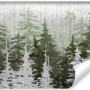 Fototapeta Las Na Betonie 152.5x104cm 321559