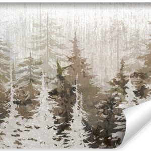 Fototapeta Las Na Betonie 300x210cm 321715