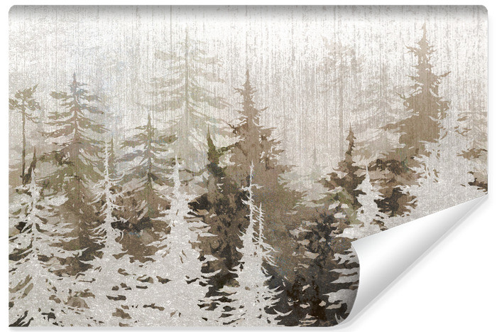 Fototapeta Las Na Betonie 368x280cm 320898