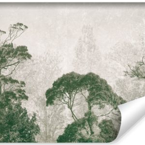 Fototapeta Las Tropikalny W Stylu Retro 368x254cm 324539 Fototapeta Las Tropikalny W Stylu Retro 368x254cm 324539