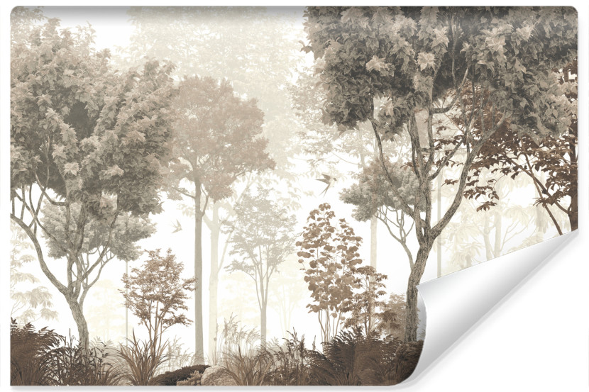 Fototapeta Las W Stylu Vintage 416x254cm 245083